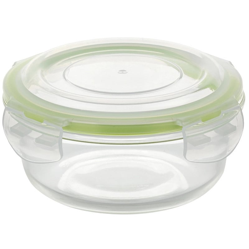 Pojemniki szklane okrągłe lunchbox Florina Frigo zestaw 3 sztuki żaroodporne hermetyczne 620 ml