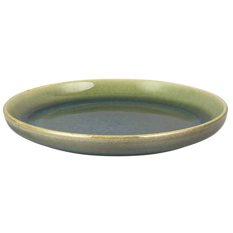 Serwis obiadowy porcelanowy Florina Salvia 18 elementów zestaw talerzy dla 6 osób nowoczesny