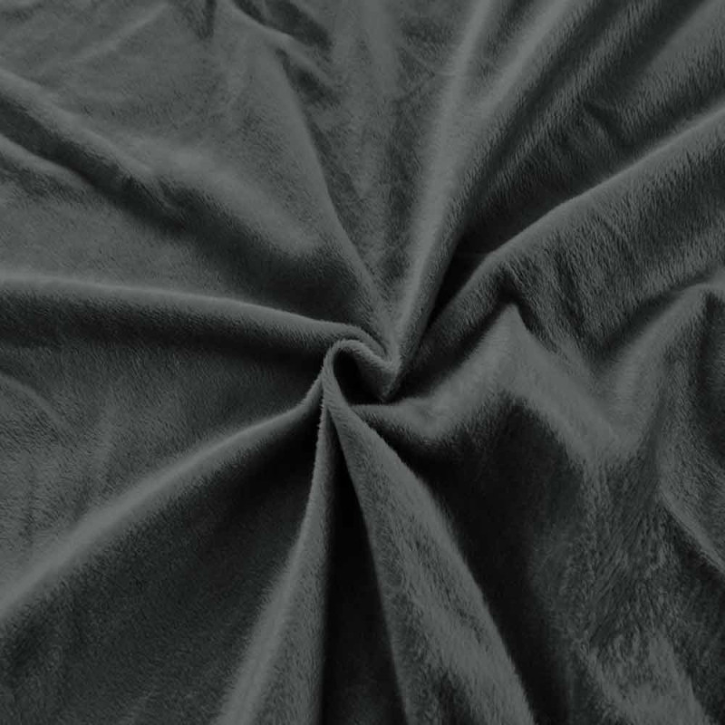 Prześcieradło z gumką "miś" 90x200 grube grafitowe Cotton World 2379