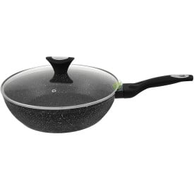 Patelnia z pokrywką Klausberg KB 7296 Granitowa indukcyjna 28 cm