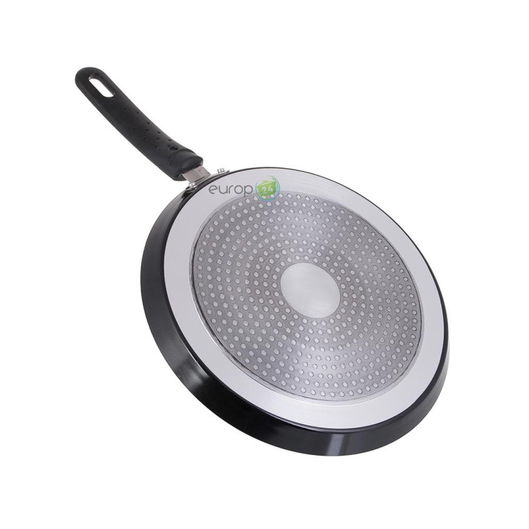 Patelnia KingHoff KH 1128 / 6029 Granitowa do Naleśników 28 cm Indukcyjna Patelnia KingHoff KH 1128 / 6029 Granitowa do Naleśników 28 cm Indukcyjna