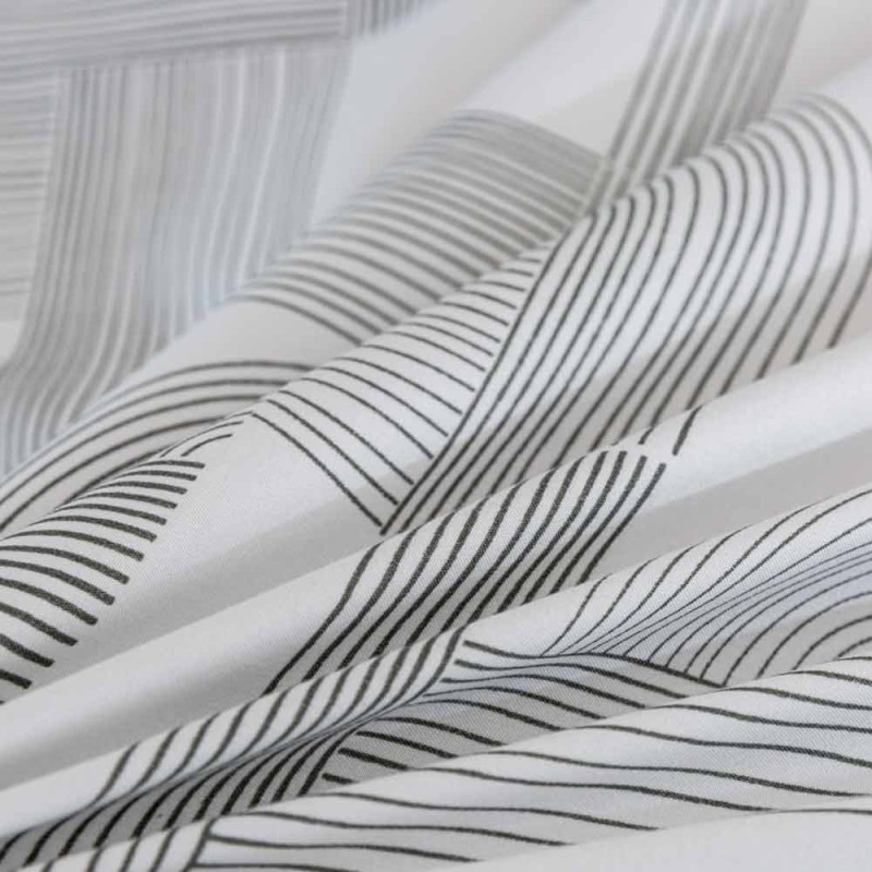 Pościel z lampasami 160x200 mikrofibra Cotton World 3 części FPD 2926