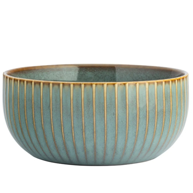 Serwis obiadowy porcelanowy Altom Sage 24 elementy zestaw talerzy dla 6 osób retro
