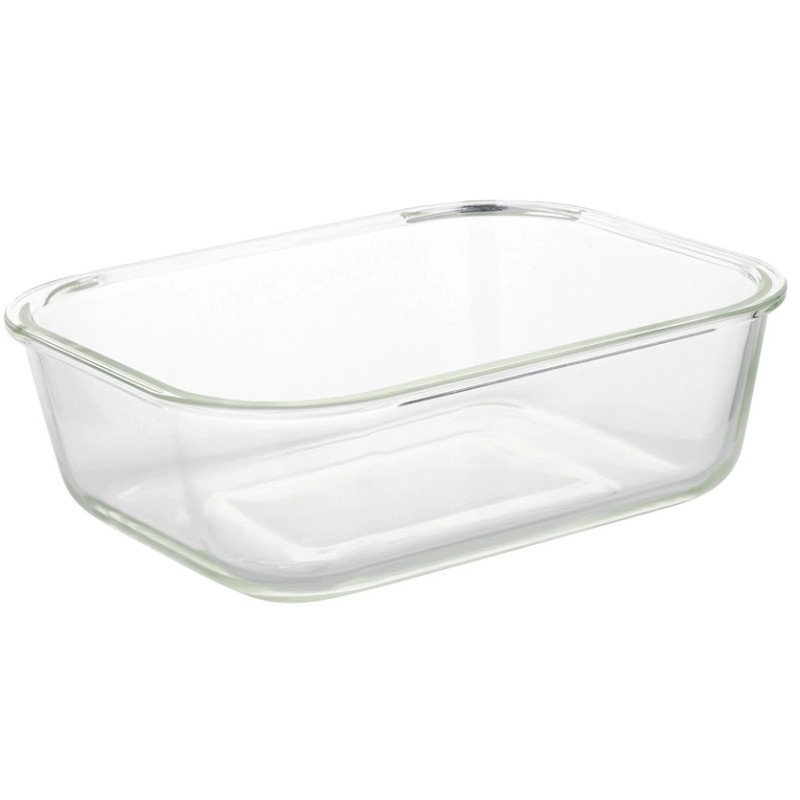 Pojemniki szklane 1040 ml prostokątne lunchbox Florina Frigo zestaw 3 sztuki żaroodporne hermetyczne