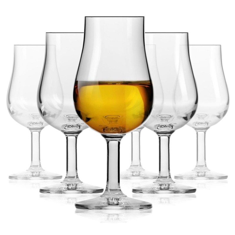 Kieliszki do whisky 110 ml komplet 6 sztuk do degustacji Krosno Pure