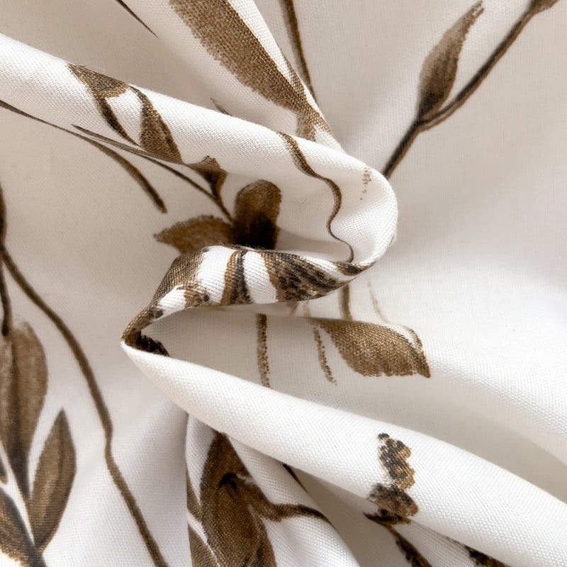 Pościel 200x220 bawełna satynowa dwustronna GierekHoff gruba 3 części GH 3072 kwiaty