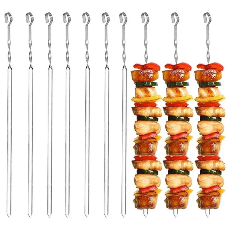 Szpikulce do szaszłyków BBQ szpady na grill kijki na ognisko zestaw 6 sztuk Krisberg KR 2777