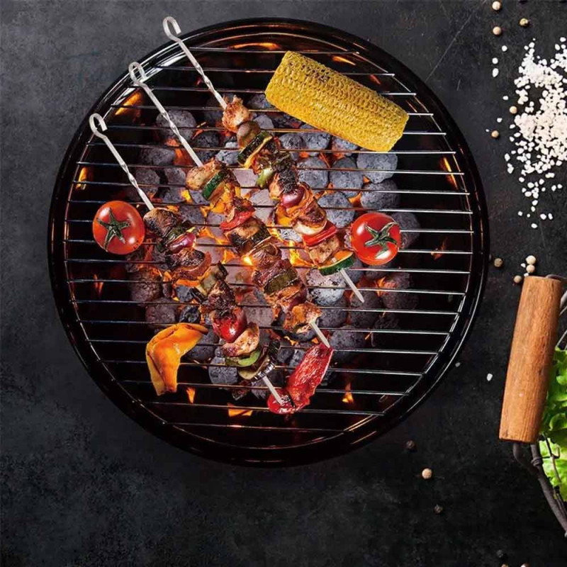 Szpikulce do szaszłyków BBQ szpady na grill kijki na ognisko zestaw 6 sztuk Krisberg KR 2777