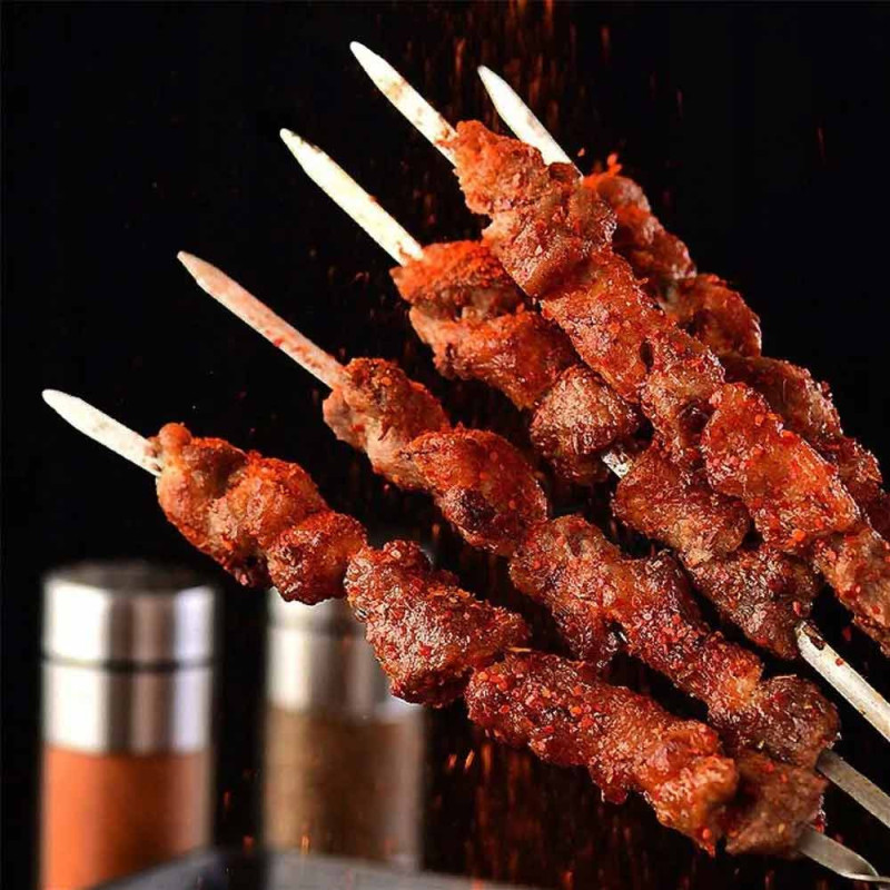 Szpikulce do szaszłyków BBQ szpady na grill kijki na ognisko zestaw 6 sztuk Krisberg KR 2777