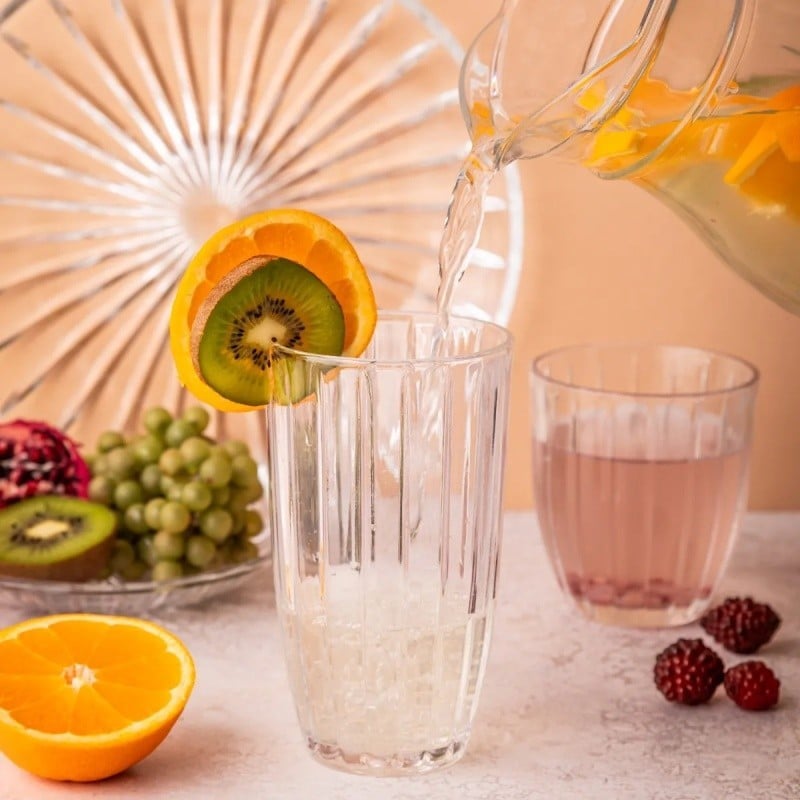 Szklanki do napojów wody soków 440 ml Altom Venus wysokie zestaw 6 sztuk