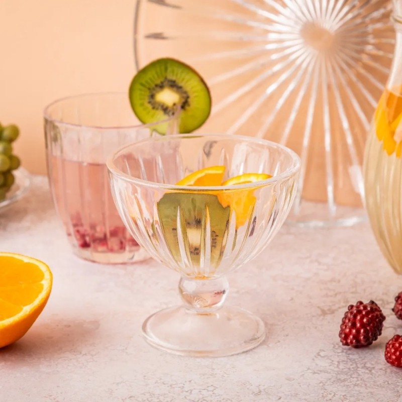 Pucharki do lodów i deserów dla 6 osób Altom Design Venus 280 ml komplet 6 pucharków