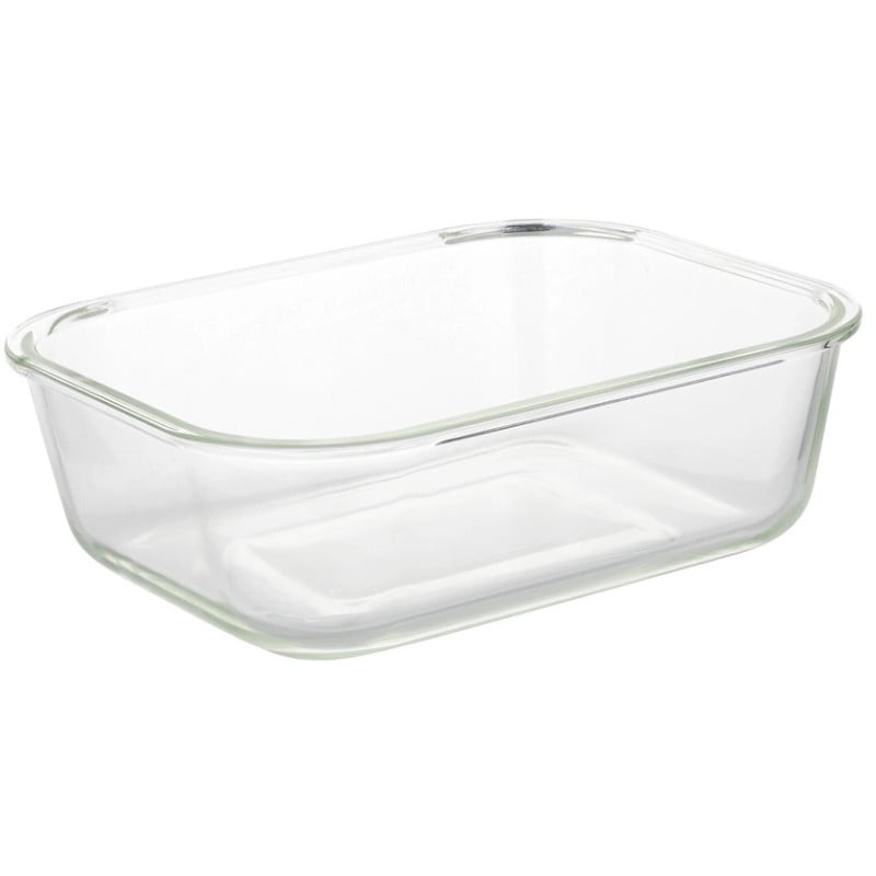 Pojemniki szklane 1040 ml prostokątne lunchbox GierekHoff Corio zestaw 3 sztuki żaroodporne hermetyczne GH 1109