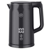 Czajnik elektryczny MG Home 1,7 L czarny – regulacja temperatury, LED, 2200 W