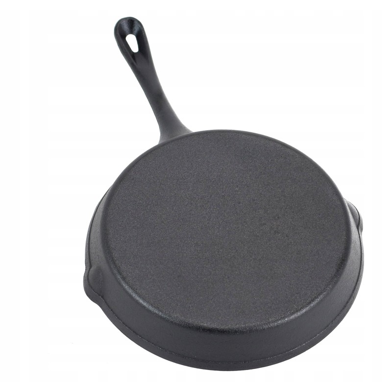 Patelnie żeliwne 20/25/30cm zestaw 3 sztuk ciężkie głębokie Krisberg KR 2711 indukcja gaz