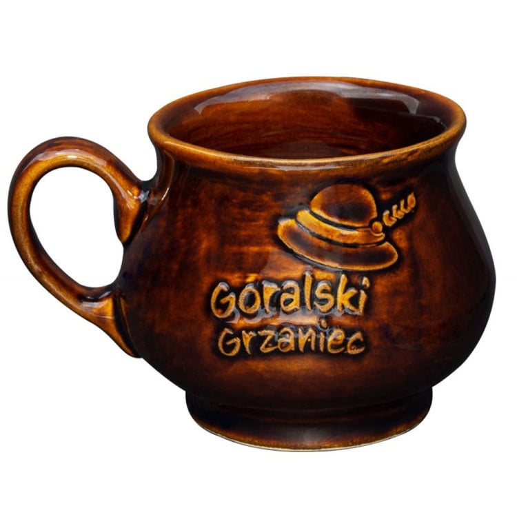 Kubek kamionkowy 300 ml na grzane wino Bella Fiore do grzańca góralski