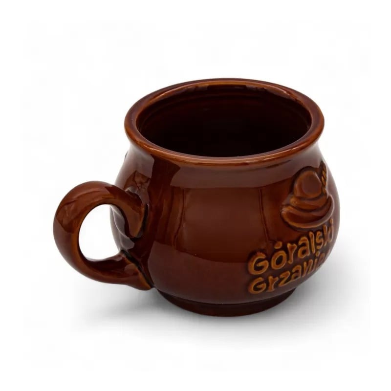 Kubek kamionkowy 300 ml na grzane wino Bella Fiore do grzańca góralski