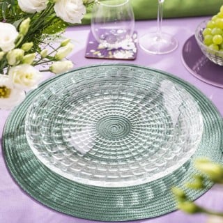 Patera 28 cm talerz szklany...