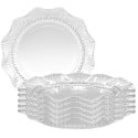 Talerzyki deserowe 17.5 cm szklane Altom Design Vivienne zestaw 6 sztuk spodek na ciasto deser Talerzyki deserowe 17.5 cm szklane Altom Design Vivienne zestaw 6 sztuk spodek na ciasto deser