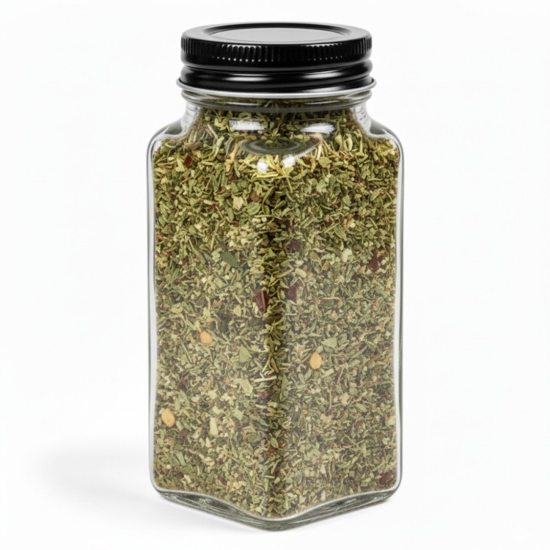 Zestaw 24 słoiczków 120 ml na przyprawy GierekHoff Flavor GH 1113 pojemniki z naklejkami