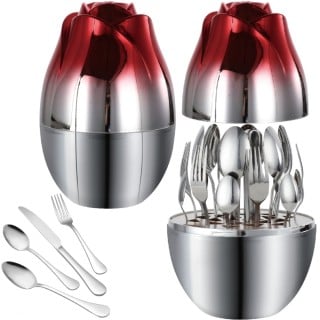 Komplet sztućców stal...