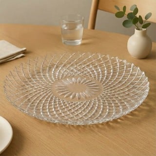 Patera 25 cm talerz szklany...