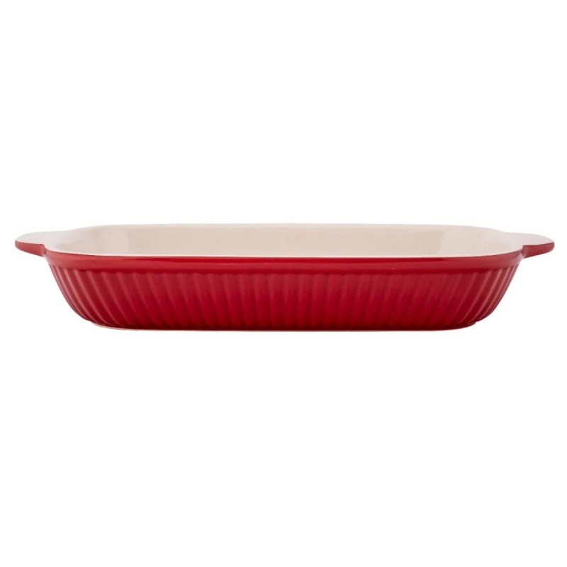Naczynie do zapiekania ceramiczne 36,5x19x5 cm 1700 ml czerwone Altom Design Red Chilli