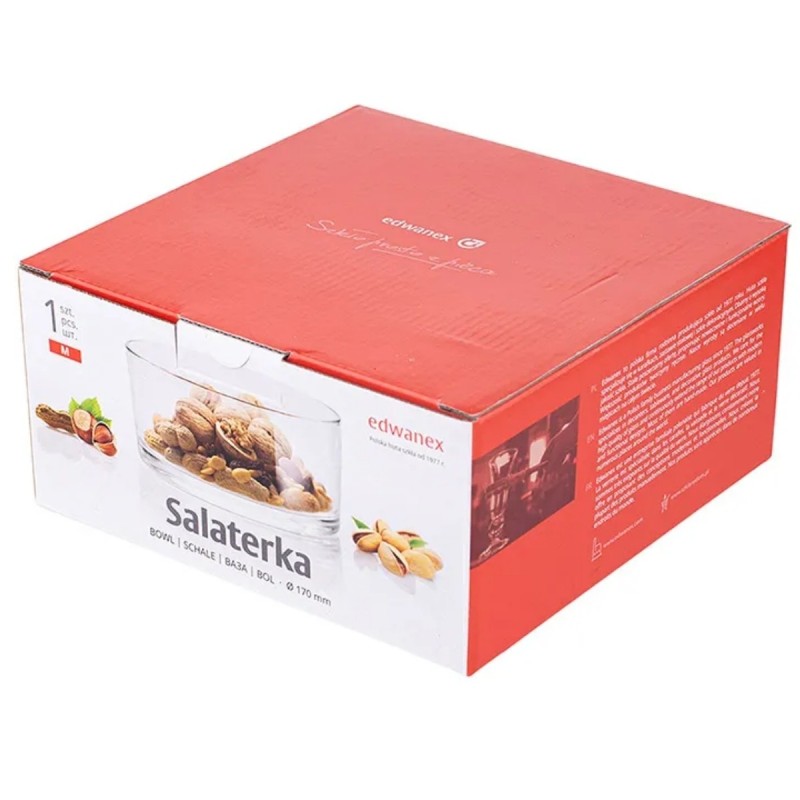 Salaterka miseczka szklana 17 cm prosta Altom Design