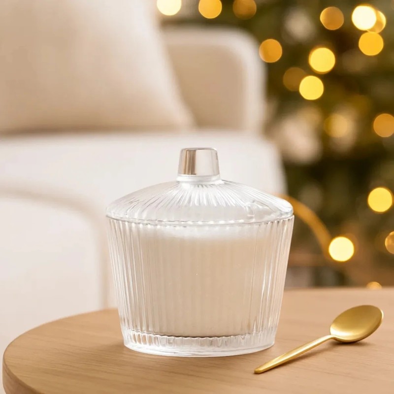 Cukiernica z pokrywką 210 ml z miejscem na łyżeczkę pojemnik na cukier Altom Design