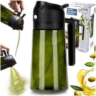 Spryskiwacz zielony spray do octu oleju wody 450 ml Vilde