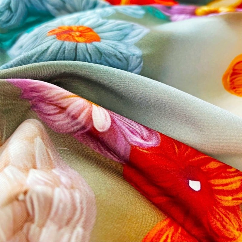 Pościel 200x220 bawełna satynowa wzór 5D dwustronna GierekHoff gruba 3 części GH 3115 dziergany kot