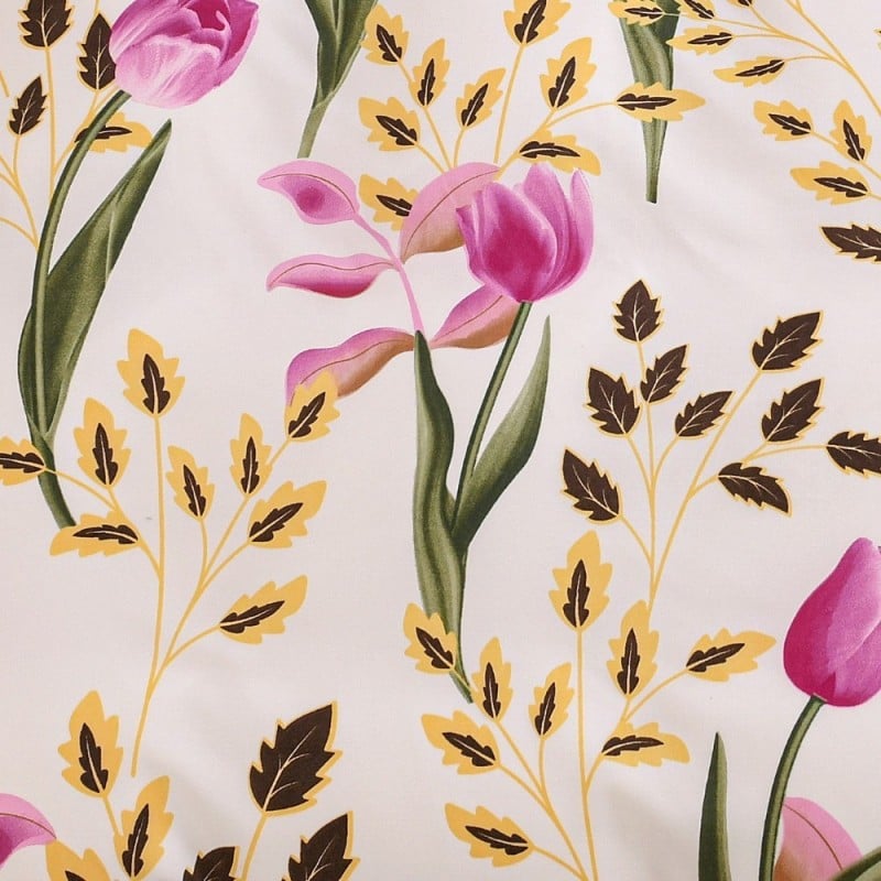 Pościel 200x220 bawełna satynowa dwustronna GierekHoff gruba 3 części GH 3136 Wiosenna Energia