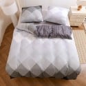 Pościel 200x220 bawełna satynowa dwustronna GierekHoff gruba 3 części GH 3139 Skandynawski Szyk