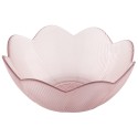 Salaterka 16 cm do sałatek różowa w kształce kwiatu Mariella Florina
