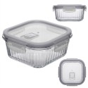 Pojemnik 1200 ml na żywność jedzenie pudełko z pokrywką lunchbox kwadratowy hermetyczny Mariet Florina