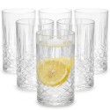 Szklanki wysokie 360 ml do napojów drinków Altom Splendor zestaw 6 sztuk
