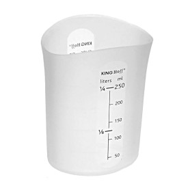Pojemnik Kinghoff KH 4663 silikonowy kubek miarka mąka cukru