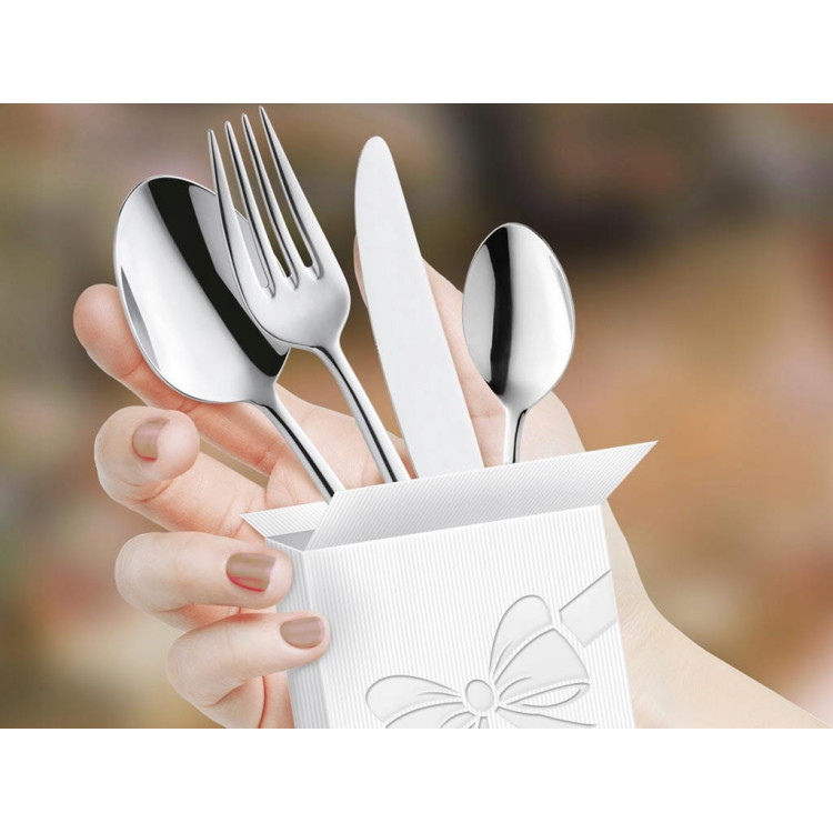 Zestaw sztućców dla 6 osób Amefa Livia Ronda 24 sztuki stal 18/10 połysk obiadowe Zestaw sztućców dla 6 osób Amefa Livia Ronda 24 sztuki stal 18/10 połysk obiadowe